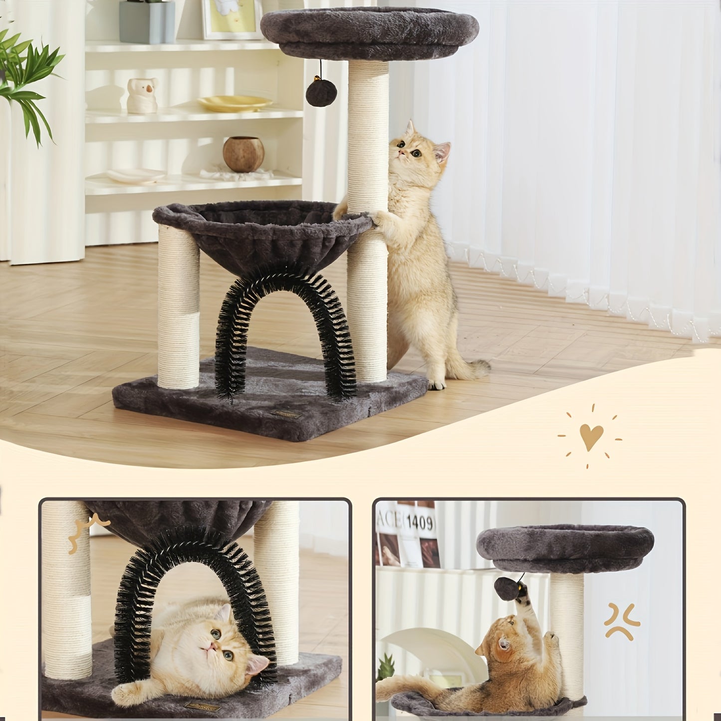 Plush Basket & Perch