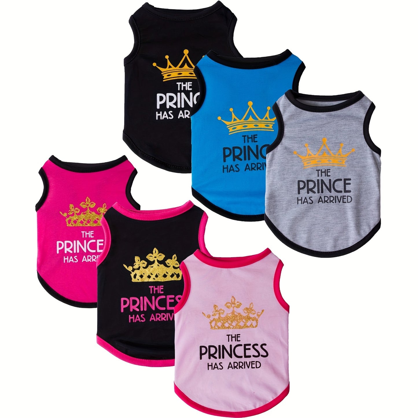 6-Pack Small T-Shirts - Breathable Cotton
