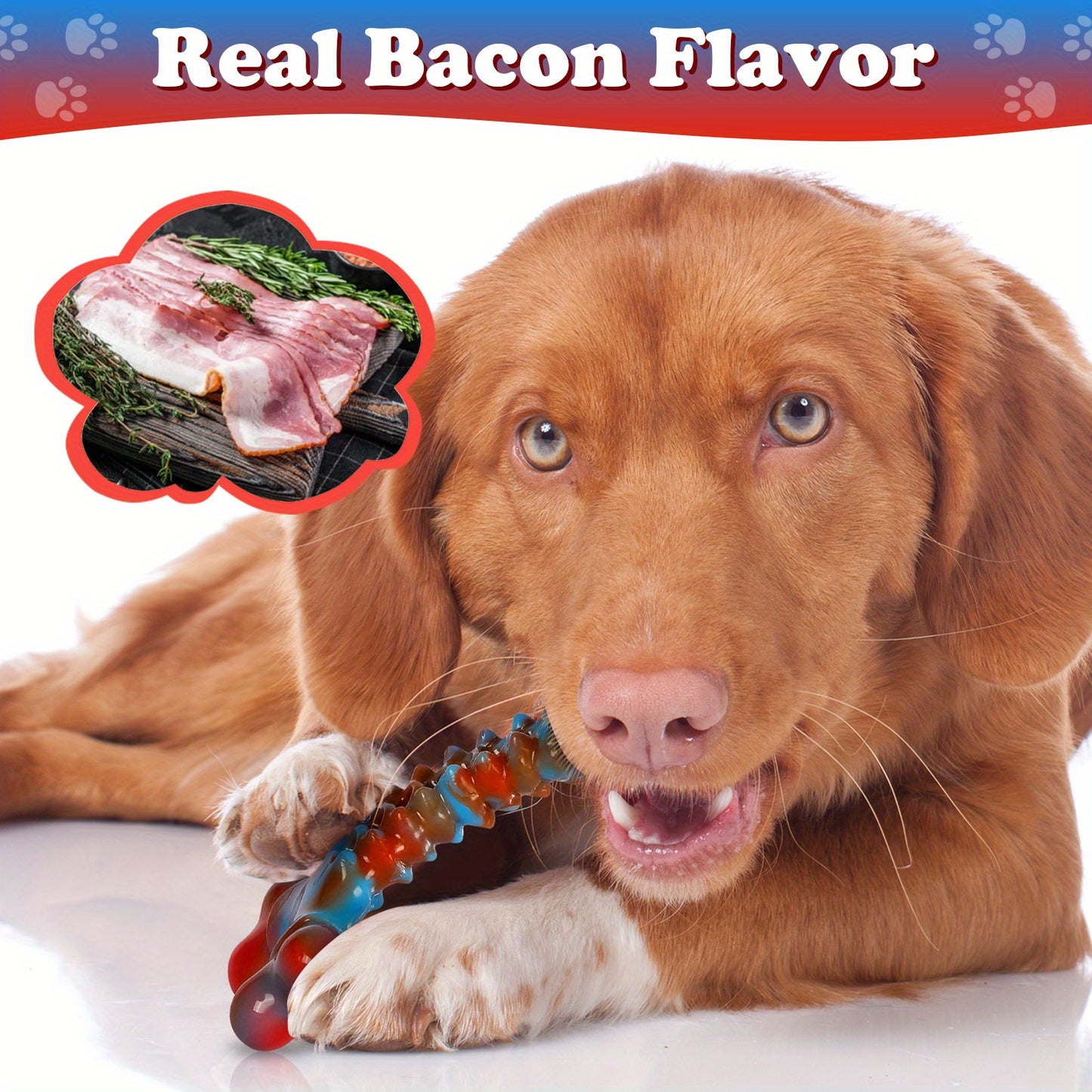 2 Pack Tough Indestructible Toy for Large Dog