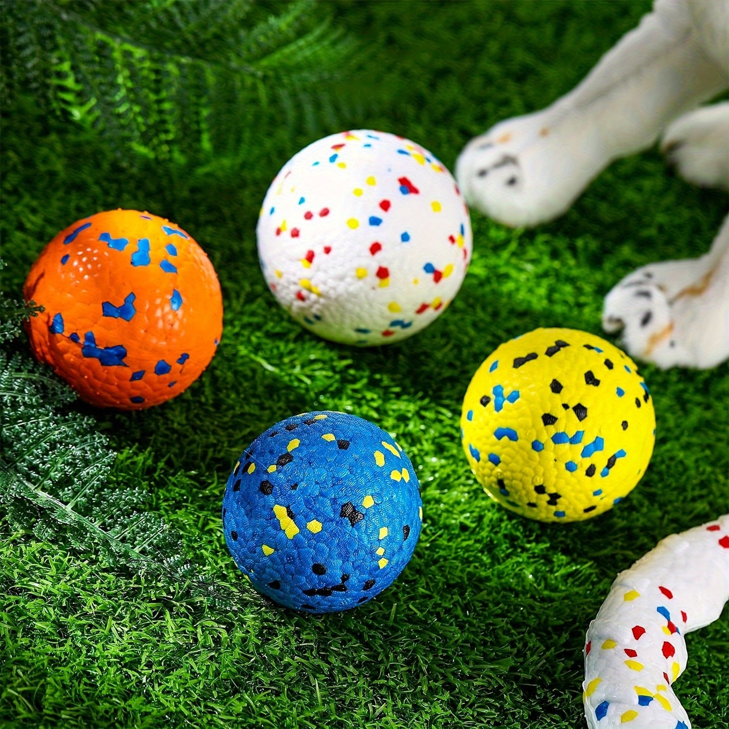 4 Pcs Floating Fetch Ball For All Sizes