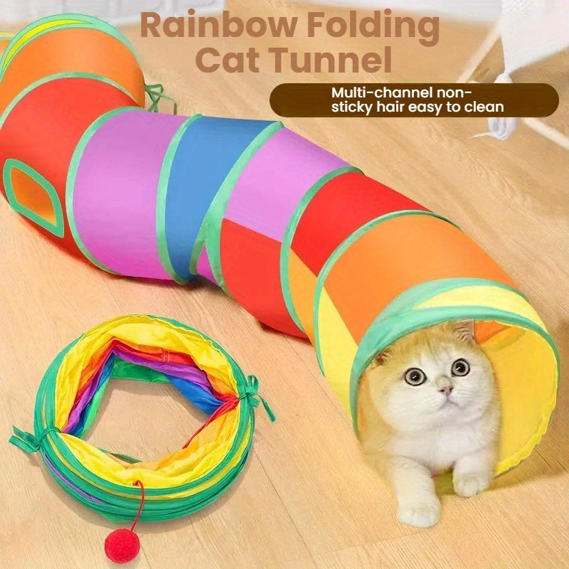 Dogs & Cats Foldable Play Tunnel