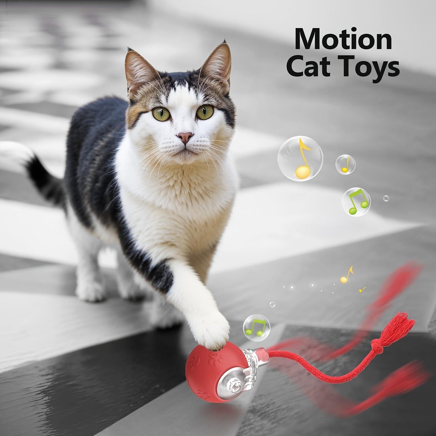 Bird Chirping Activated Cat Ball