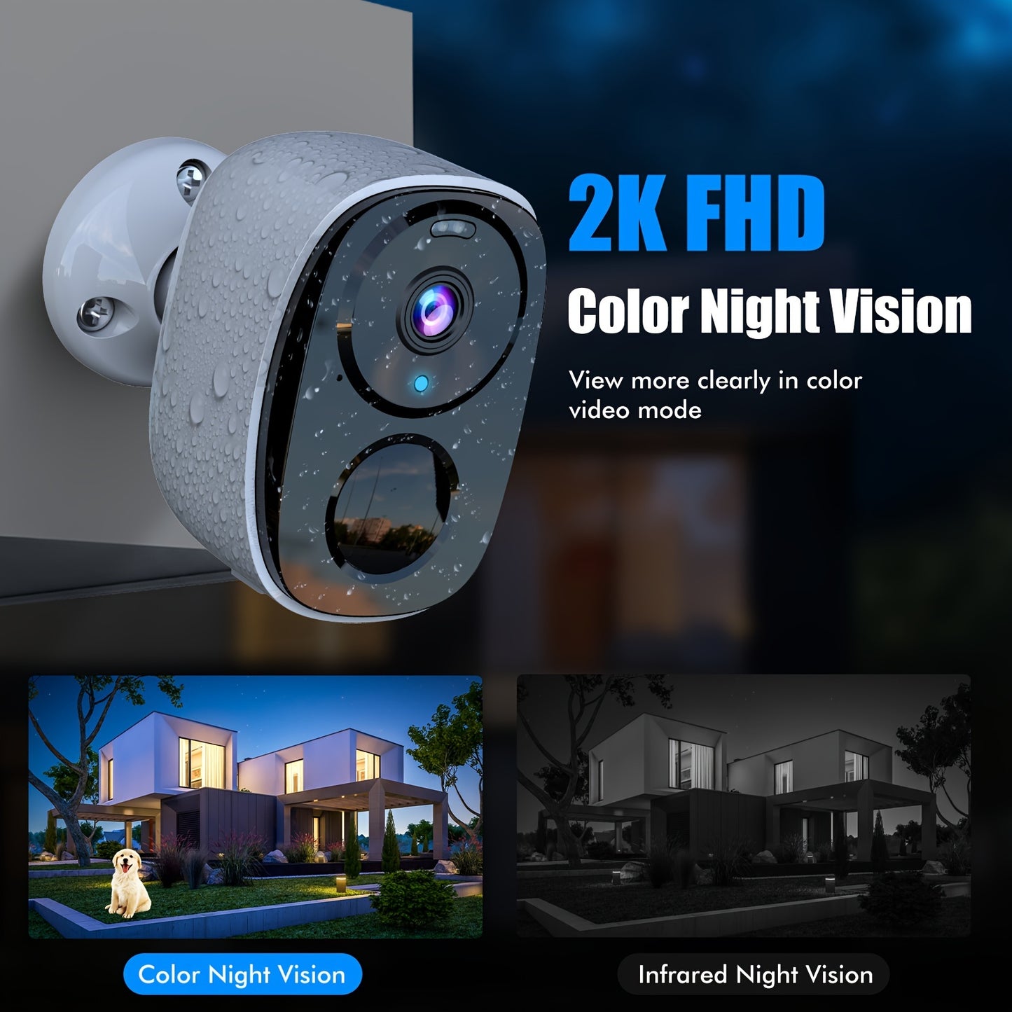 Solar CCTV Wireless Ip Pet Camera Indoor Outdoor