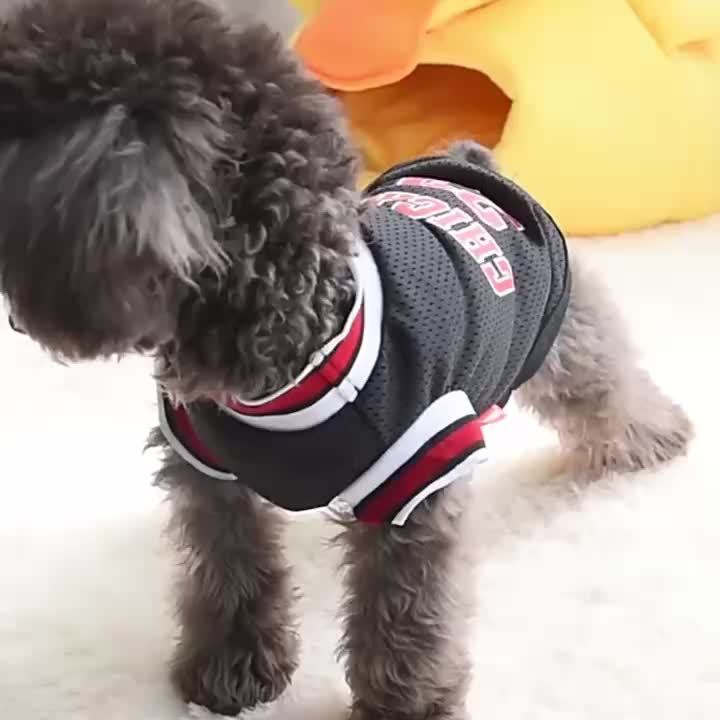 Basketball Jersey Dog Vests