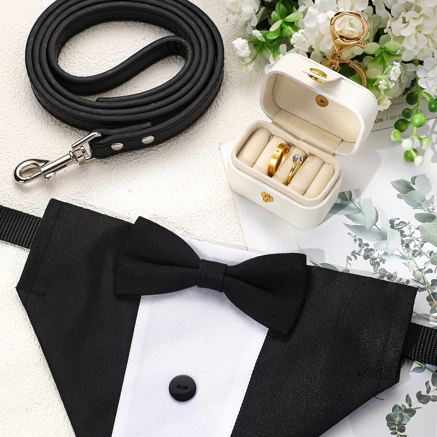 Tuxedo Attire Wedding Ring Bearer