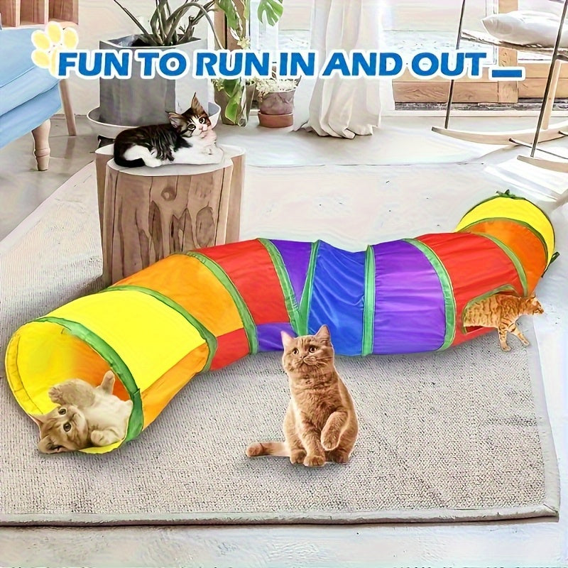 Dogs & Cats Foldable Play Tunnel