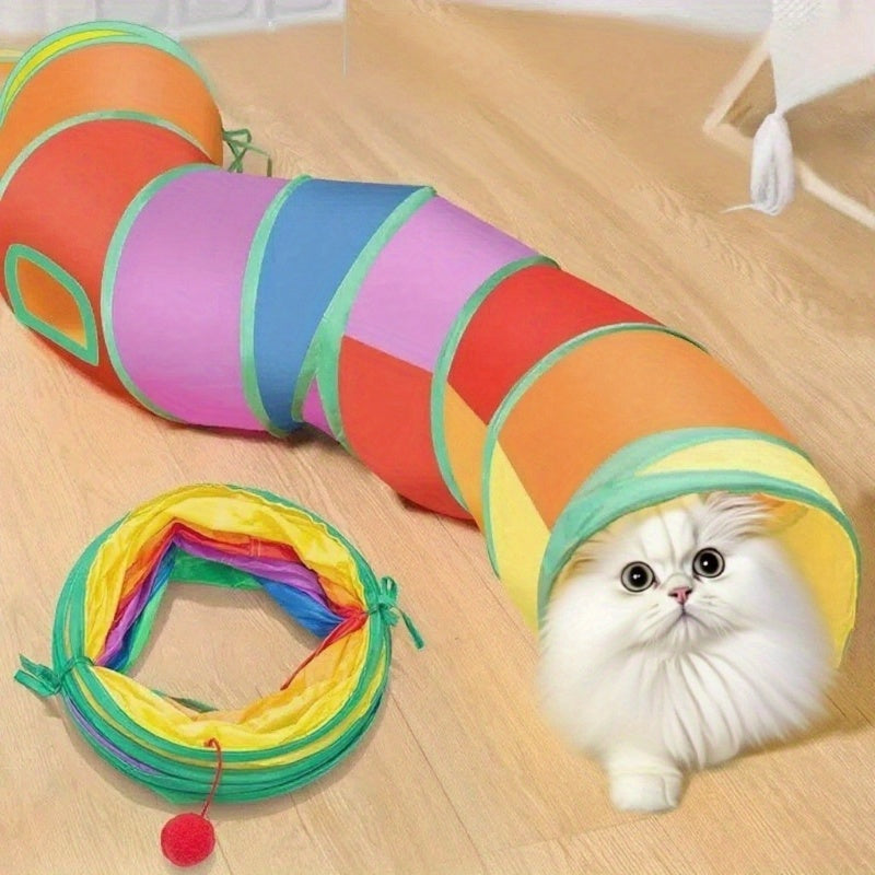 Dogs & Cats Foldable Play Tunnel
