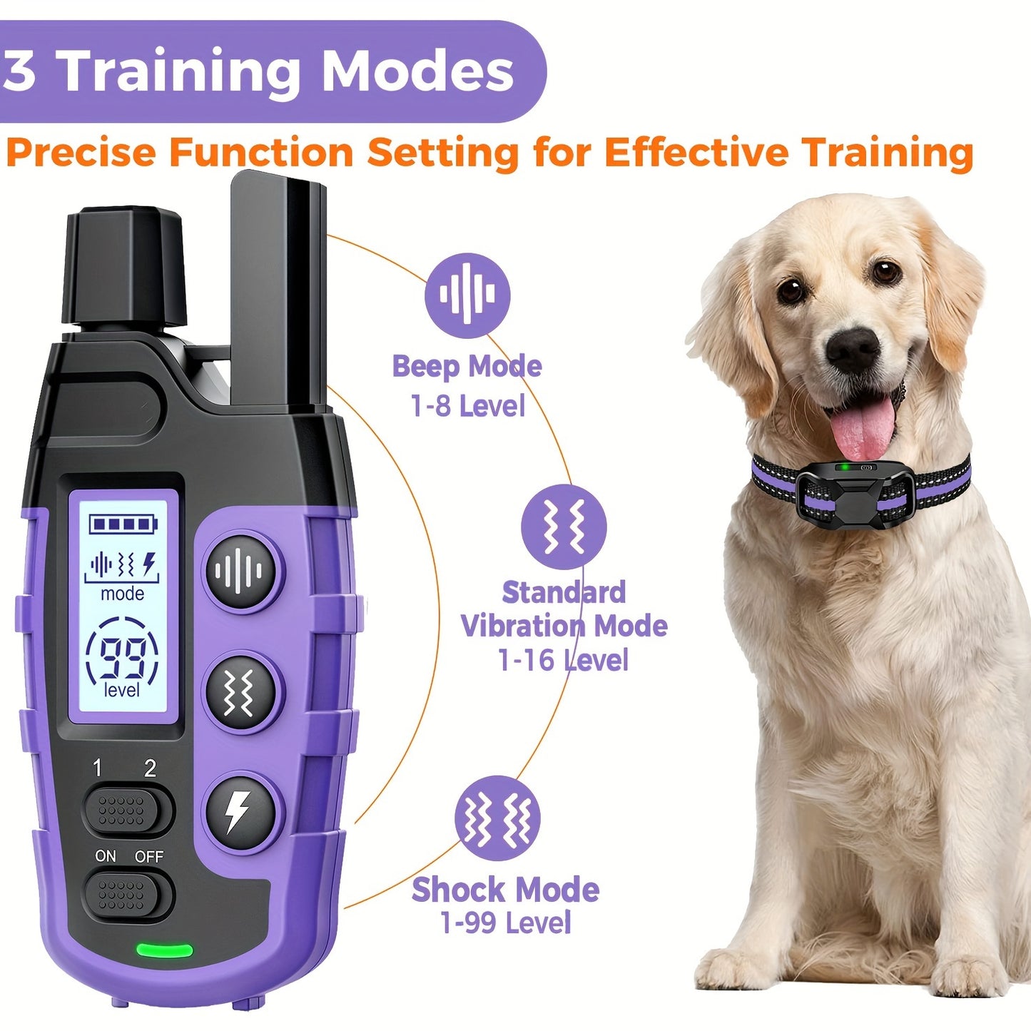 3300Ft Dog Training Collars With Remote