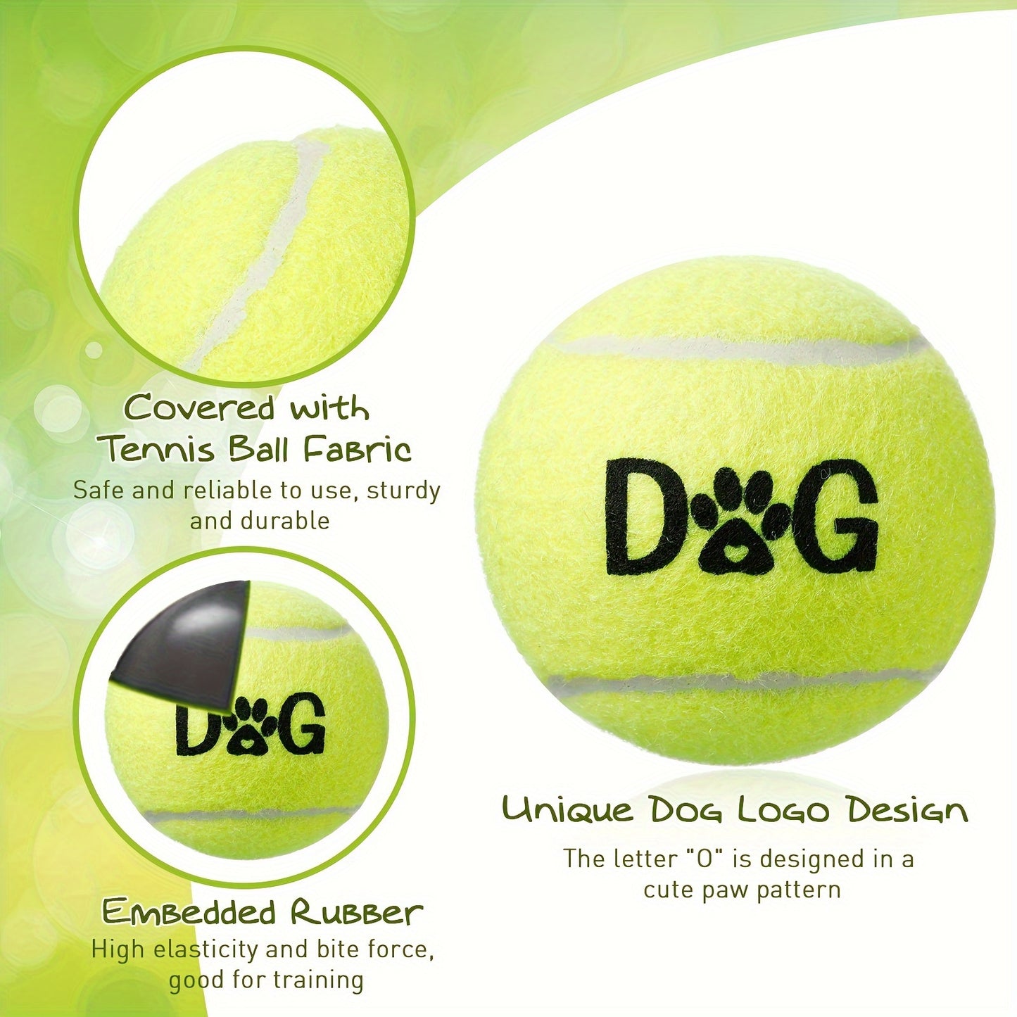 30 Pieces Tennis Balls in Bulk