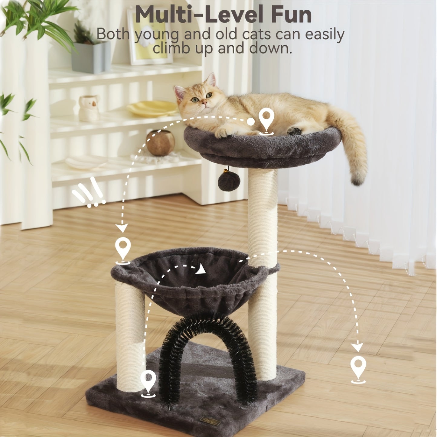 Plush Basket & Perch