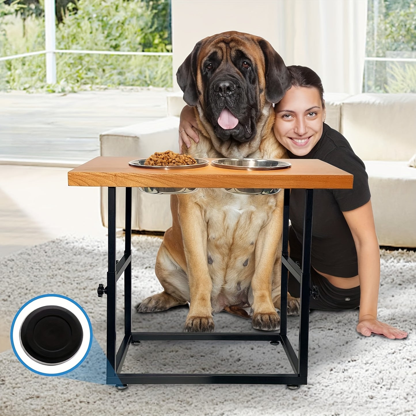 Elevated Bowls -Medium/Large Dogs