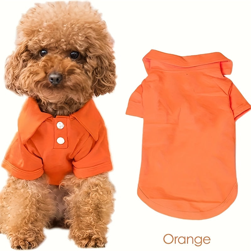 Collared Polo T-Shirts For Dogs