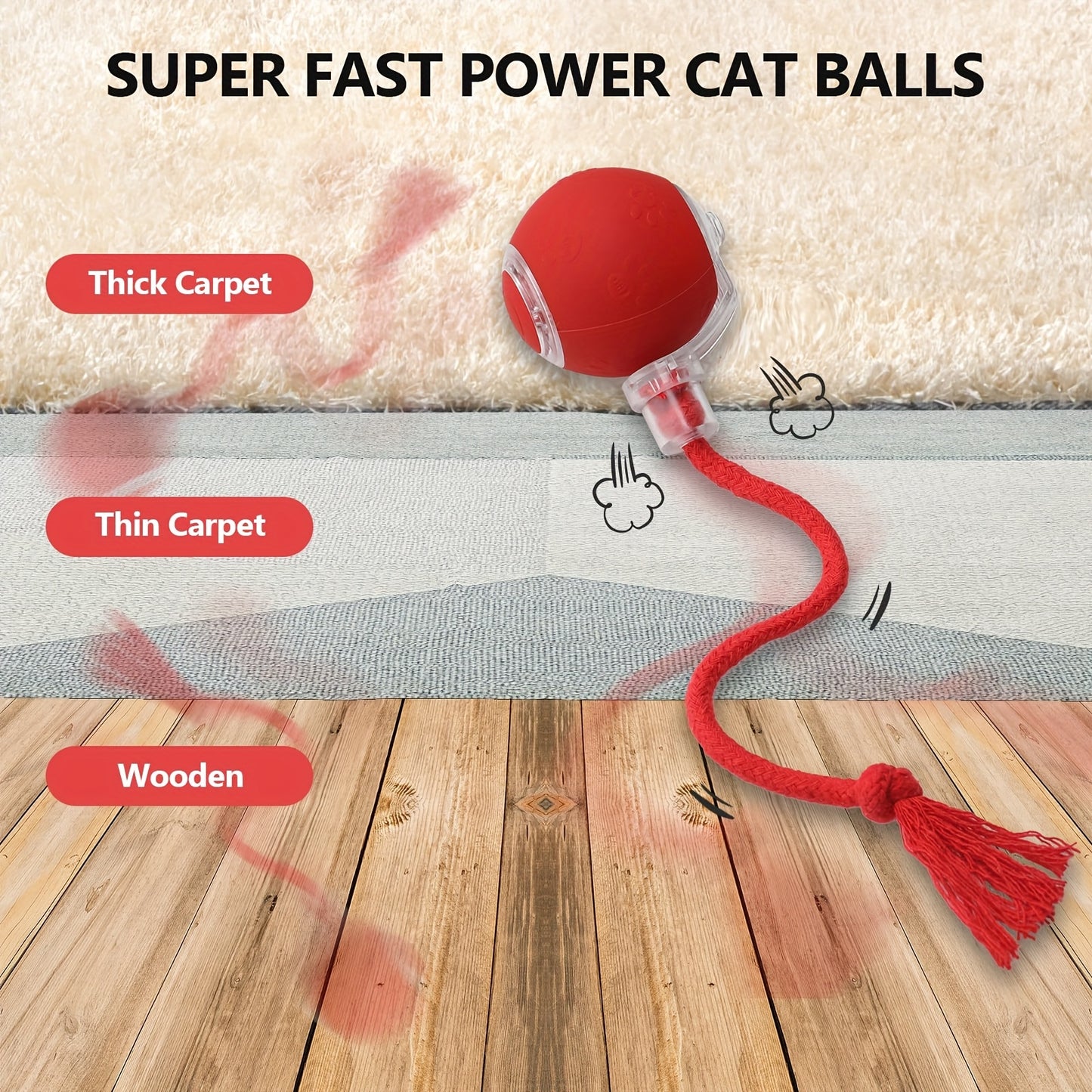 Bird Chirping Activated Cat Ball
