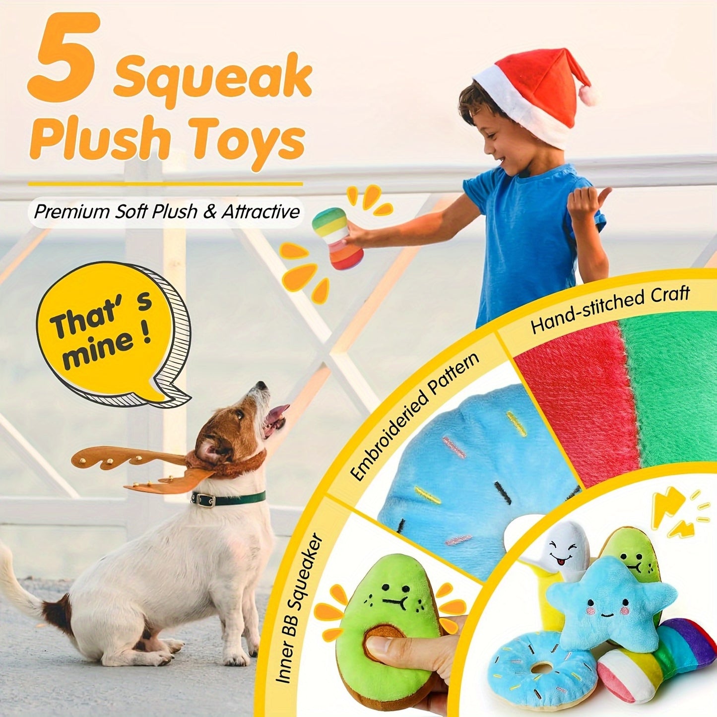 25pcs Luxury Dog Teething Toys