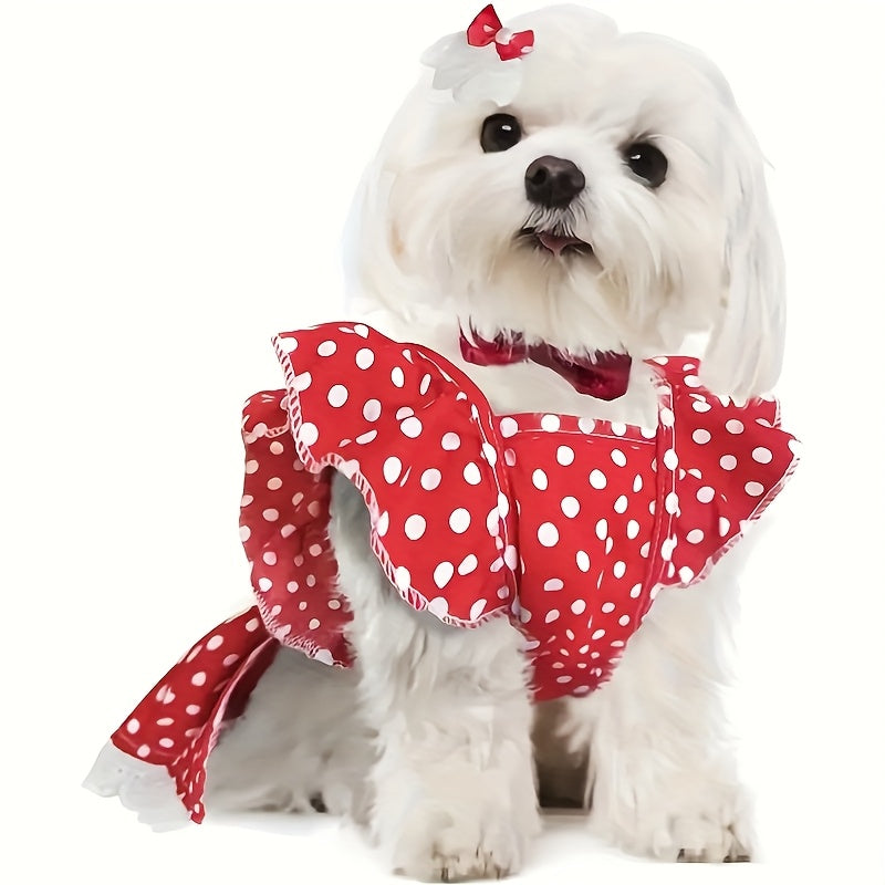 Princess Dress with Bow Hair Accessory
