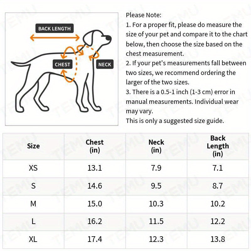 Pet Vest T - Shirts Cartoon Design