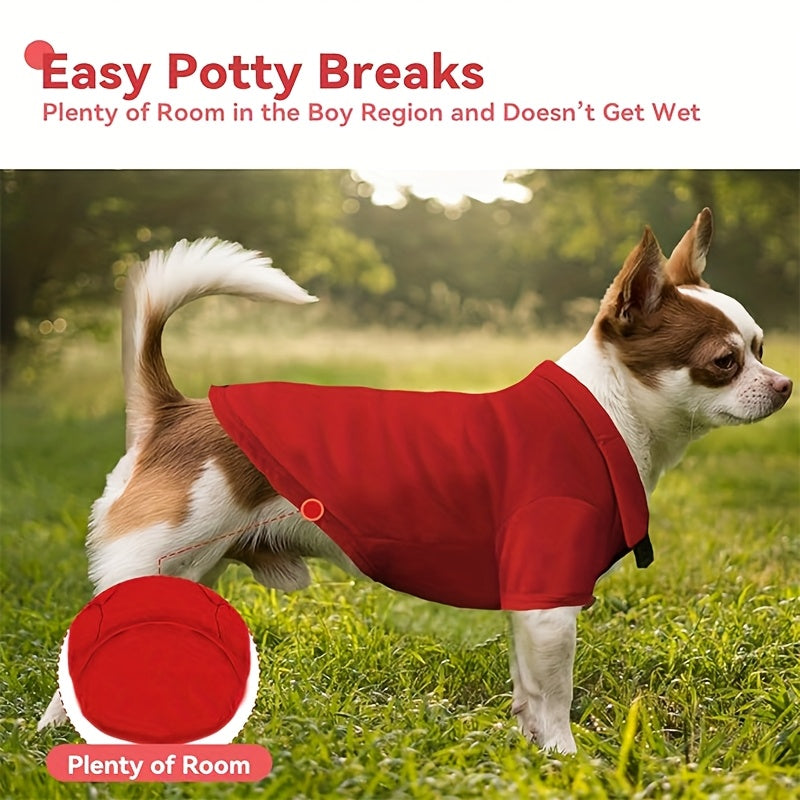 Collared Polo T-Shirts For Dogs