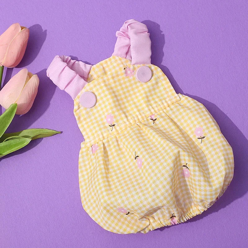 Suspender Cute Print Pet Dresses
