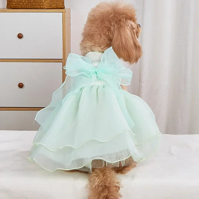 Pet Luxury Wedding and Prom Party Dresses
