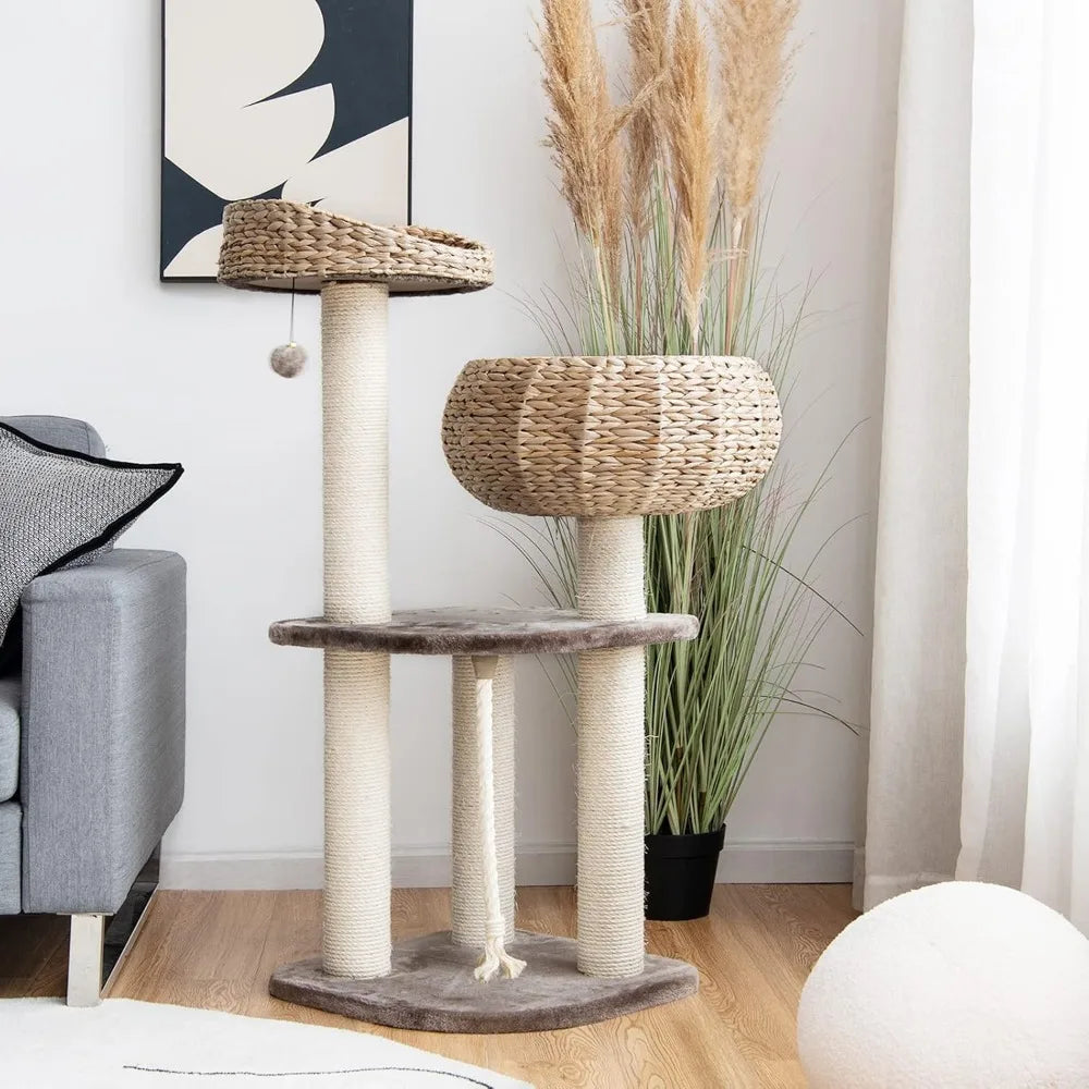 Modern Cat Tree for Indoor Cats
