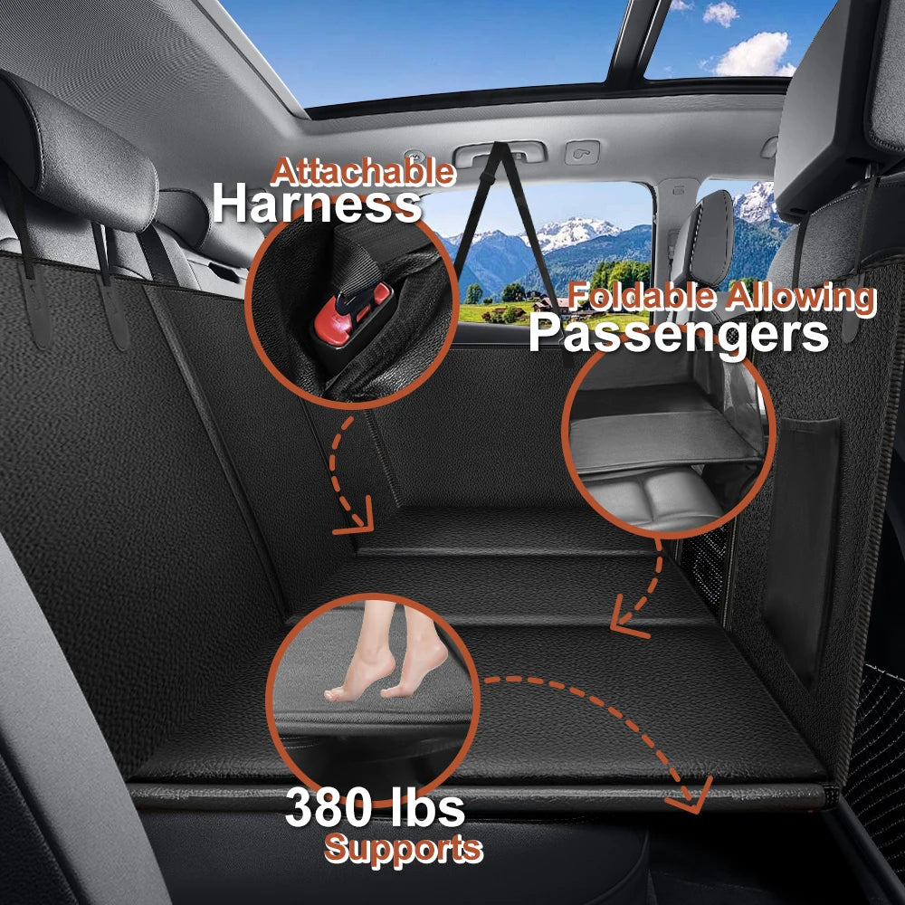 Dog Back Seat Waterproof Extender