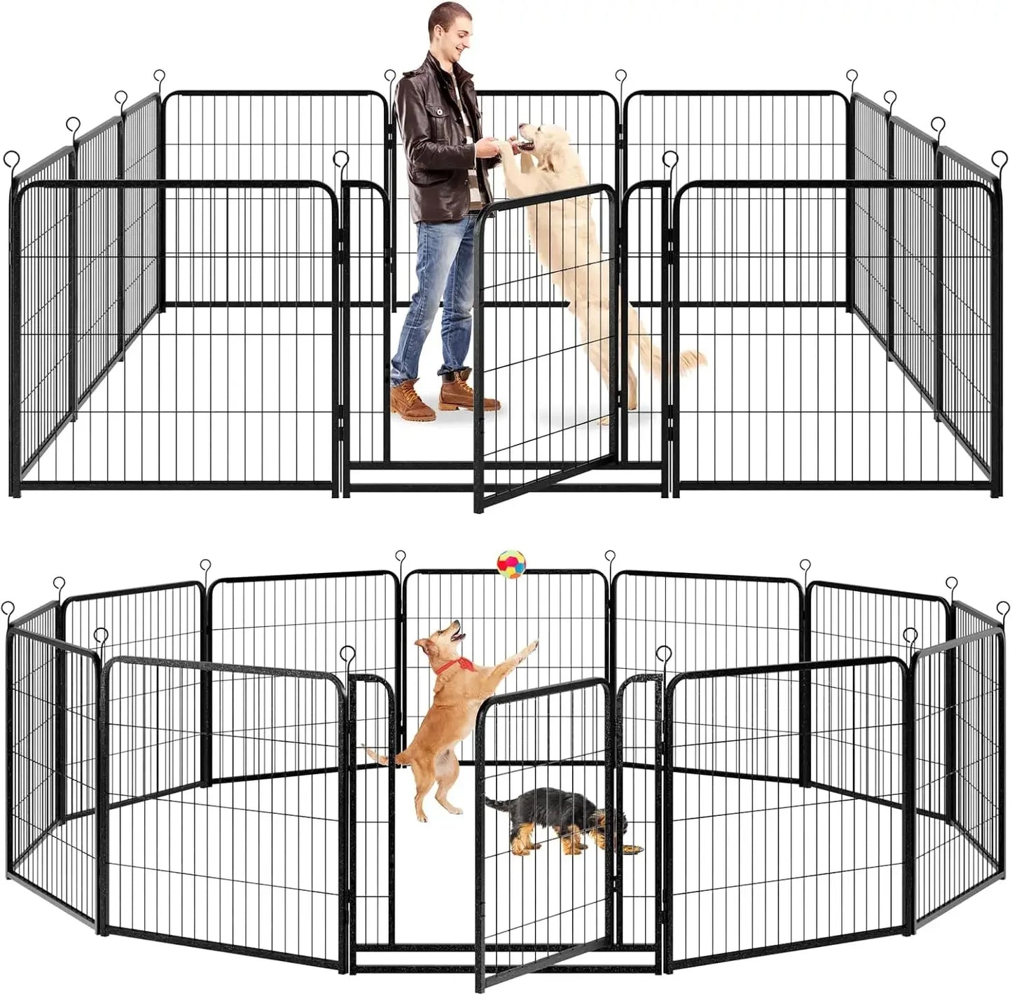 Portable RV Campground with Gates