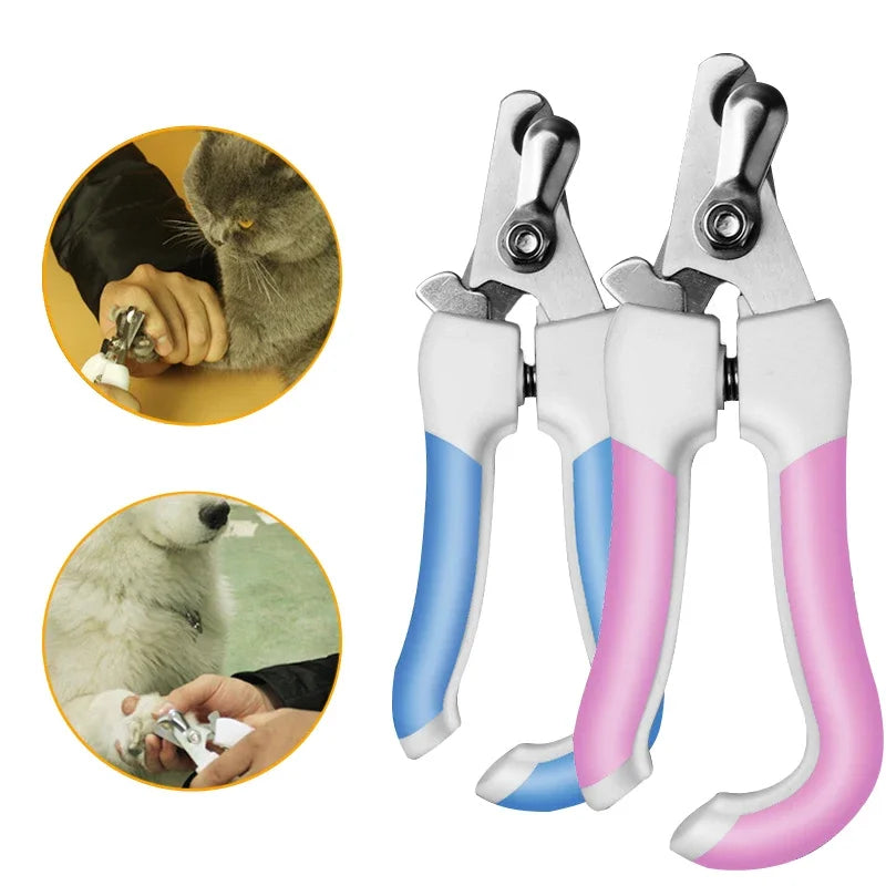 LED Light Nail Trimmer Grooming Tools for Pets