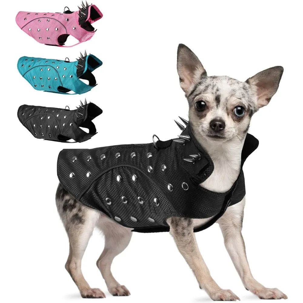 Anti Hawk Coyote Reflective Spike Vests for Dogs