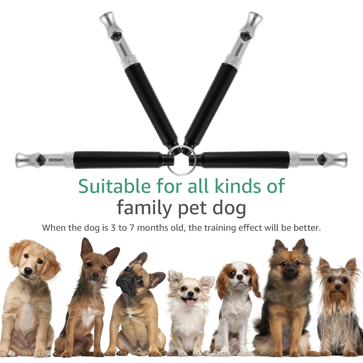 Bark Deterrent Whistle Control Dog