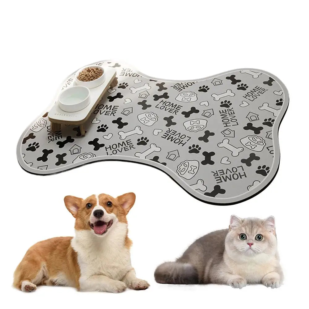 Absorbent Pet Feeding Mud Mat Non-Slip