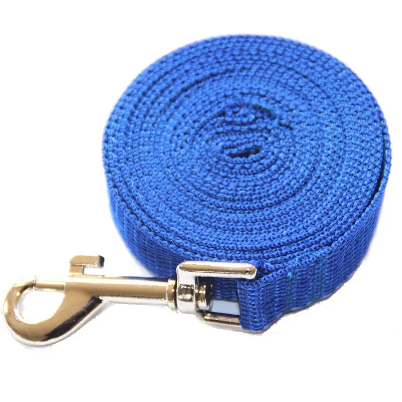 Nylon leash for dogs, puppy training lead rope