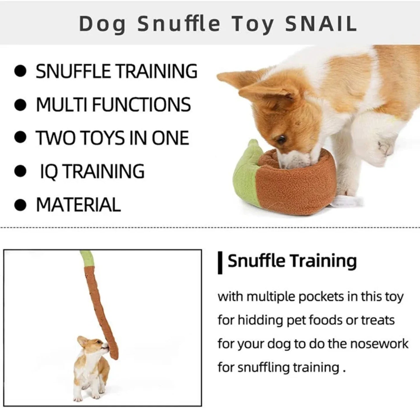 Interactive Toy Foraging Instinct Training and Teething