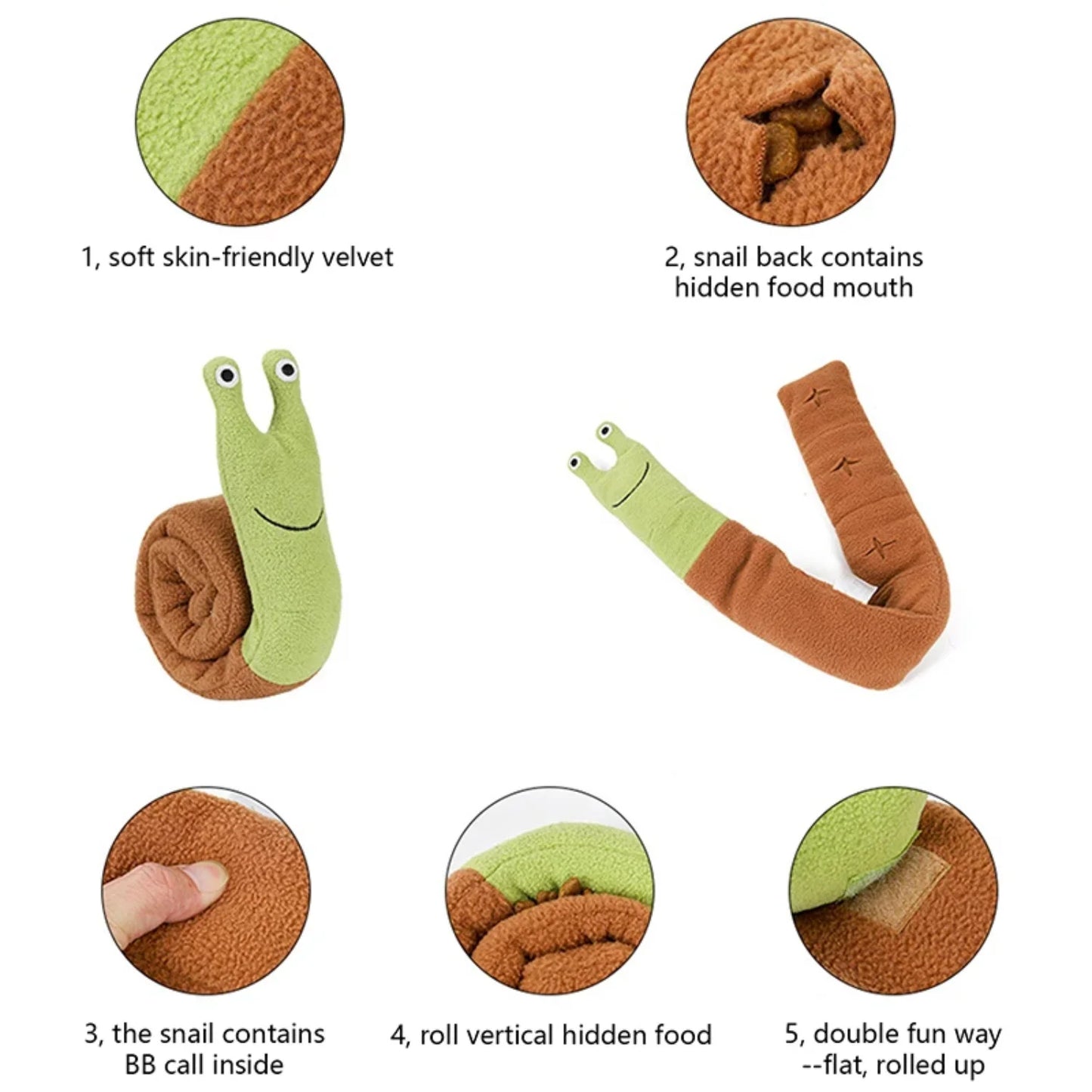 Interactive Toy Foraging Instinct Training and Teething