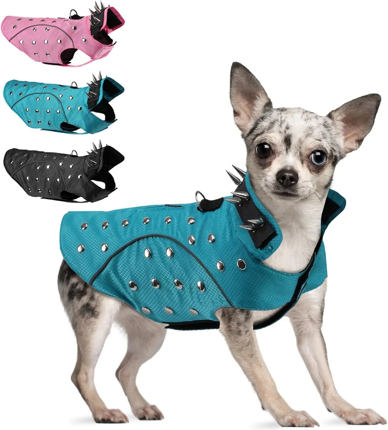Anti Hawk Coyote Reflective Spike Vests for Dogs
