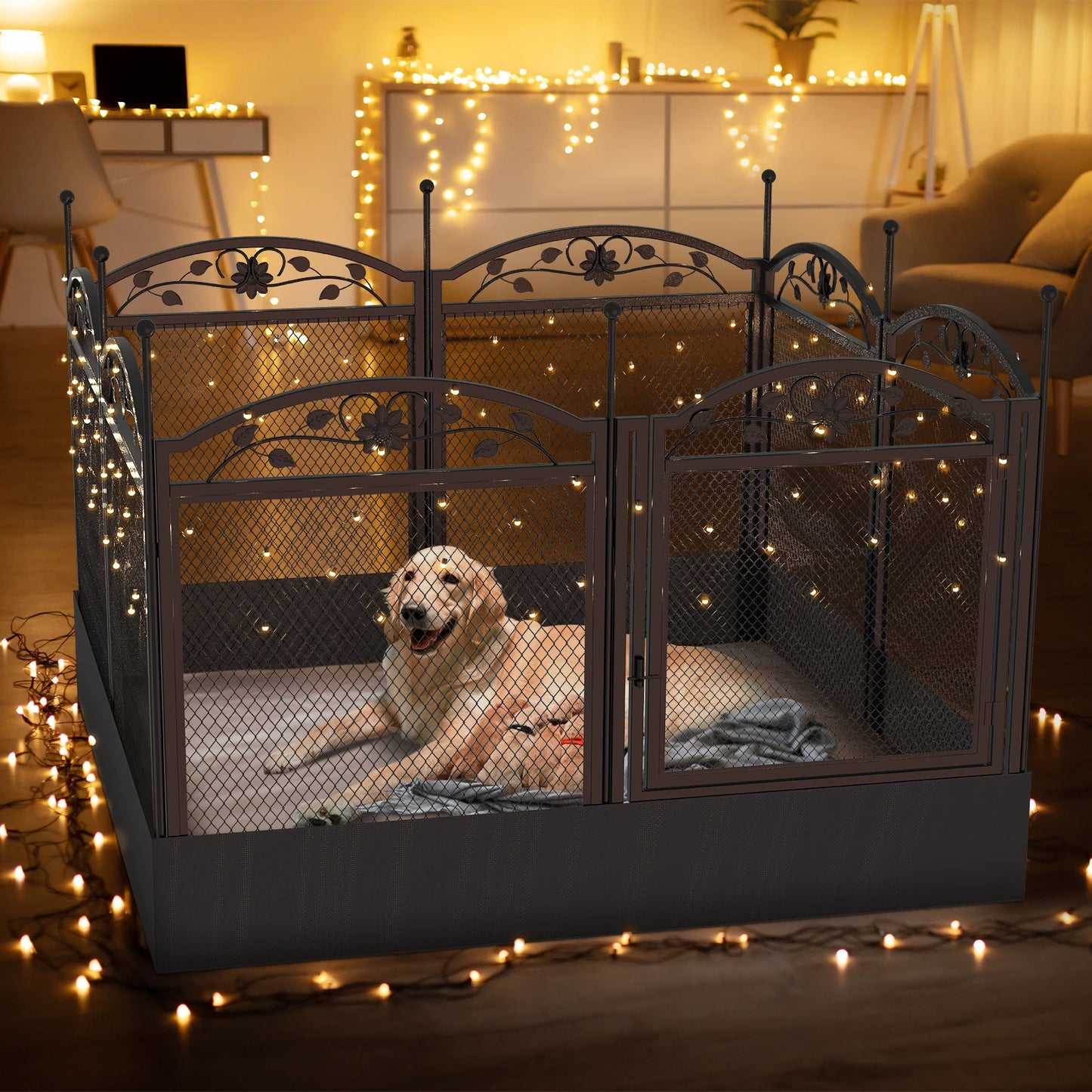 Dog Fence Detachable Play Pen