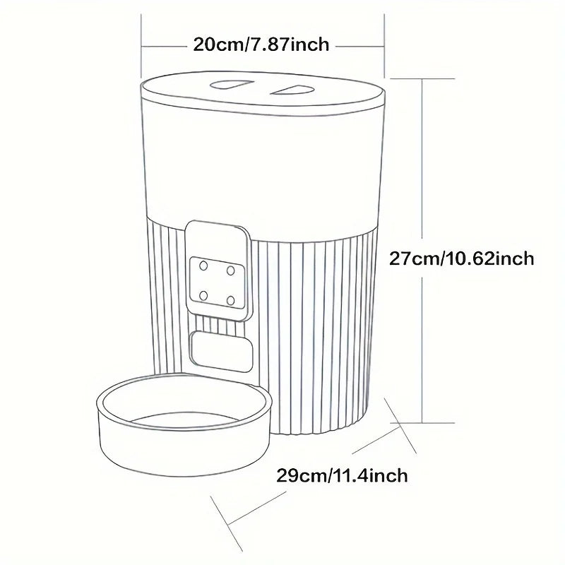 Cat Automatic Feeder with Remote