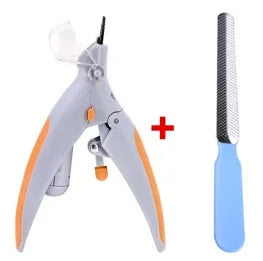 LED Light Nail Trimmer Grooming Tools for Pets