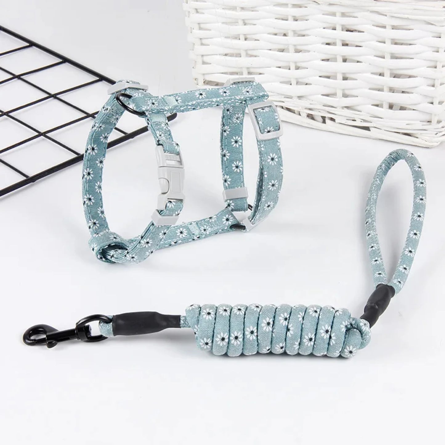 Pet Collar Harness Traction Leash