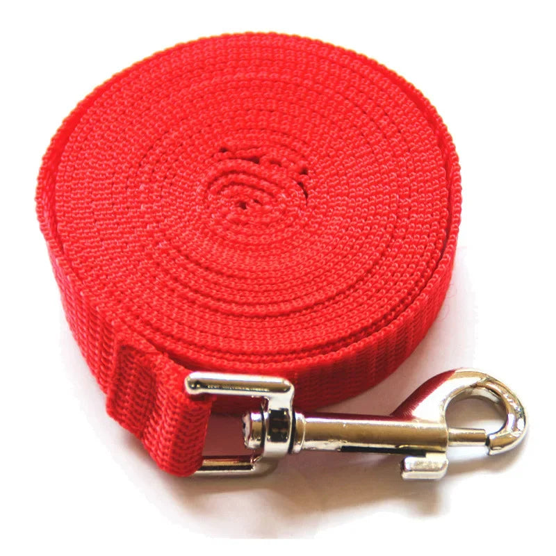 Nylon leash for dogs, puppy training lead rope