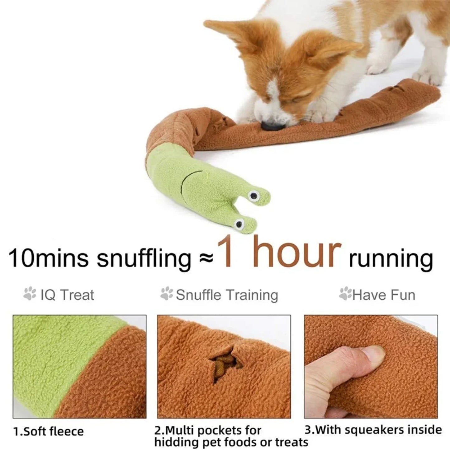 Interactive Toy Foraging Instinct Training and Teething
