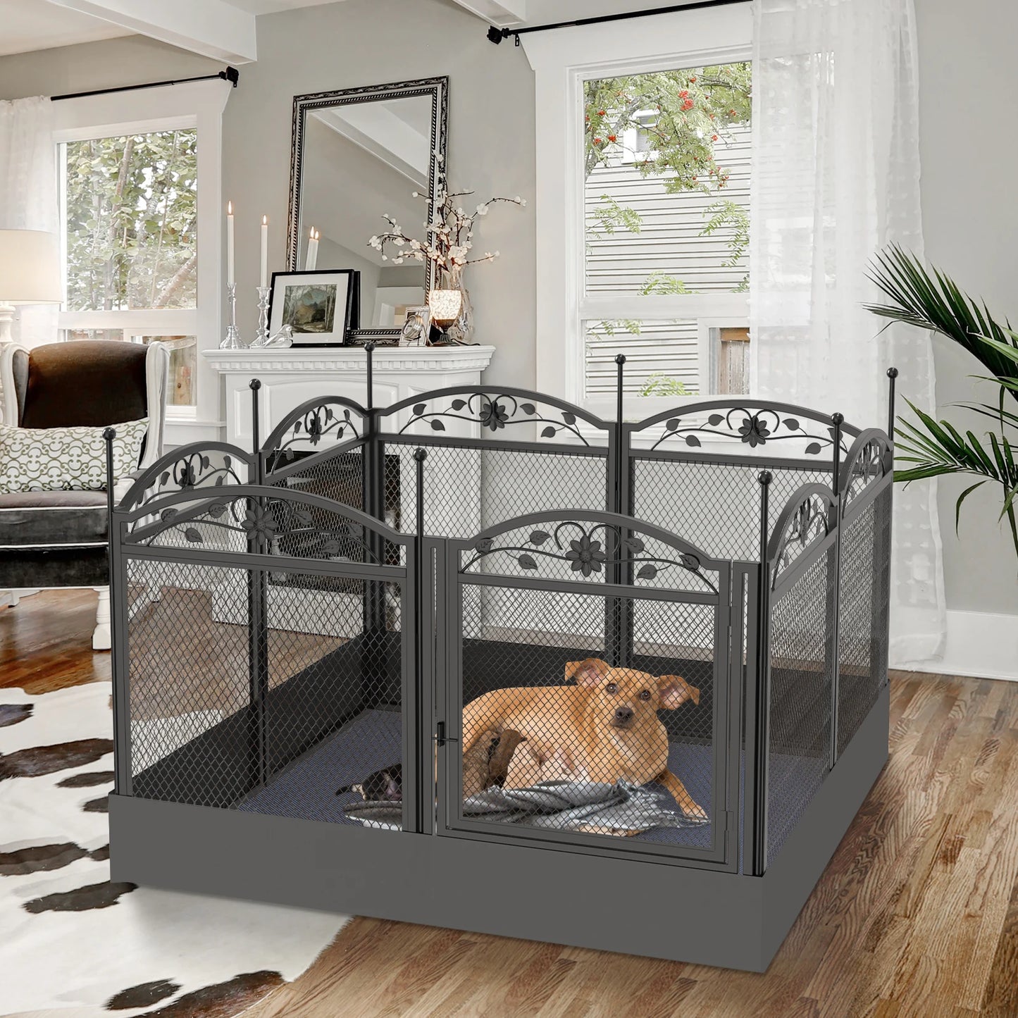 Dog Fence Detachable Play Pen