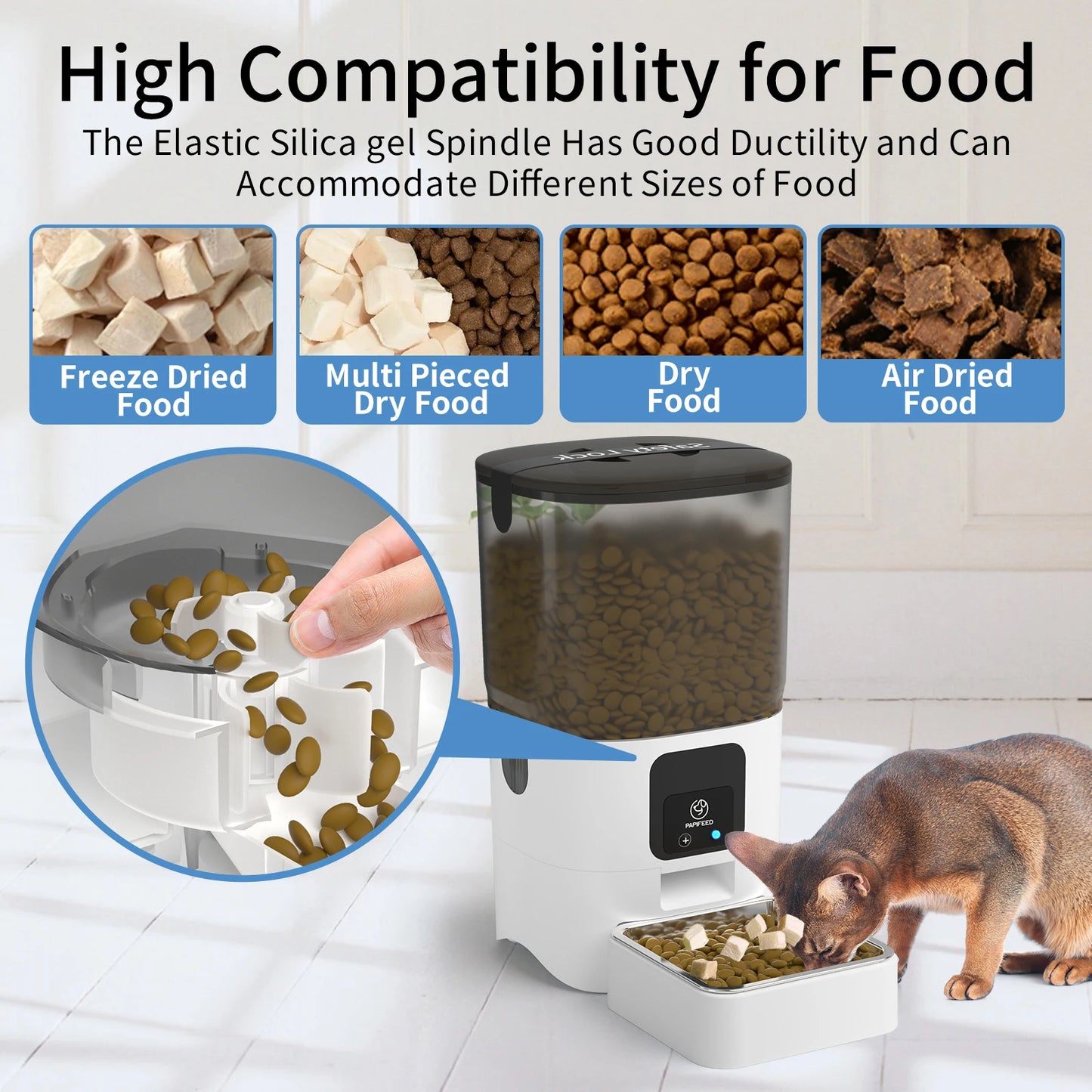 WiFi Pet Feeder with APP Control
