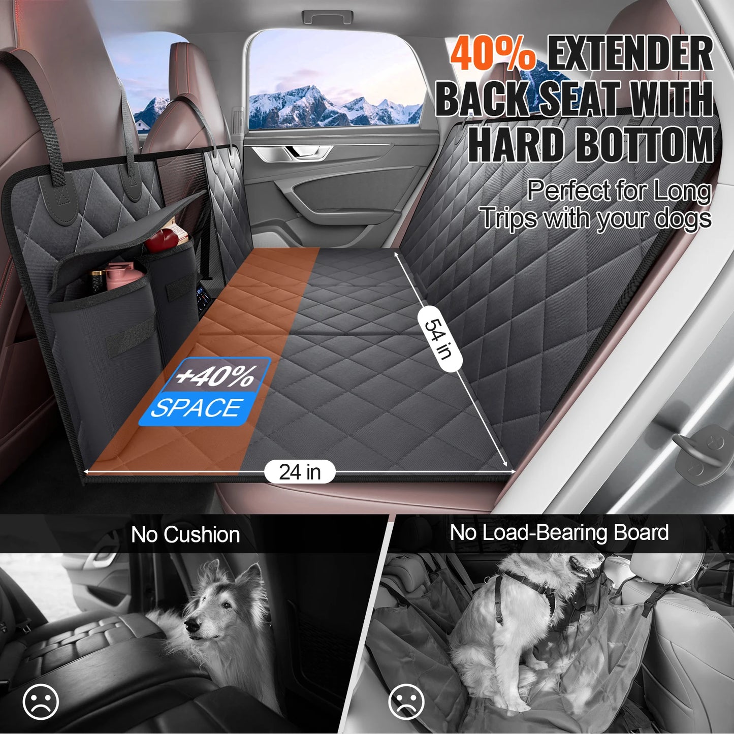Back Seat Extender for Dogs