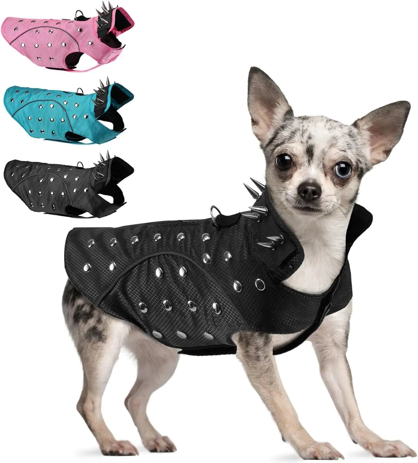 Anti Hawk Coyote Reflective Spike Vests for Dogs