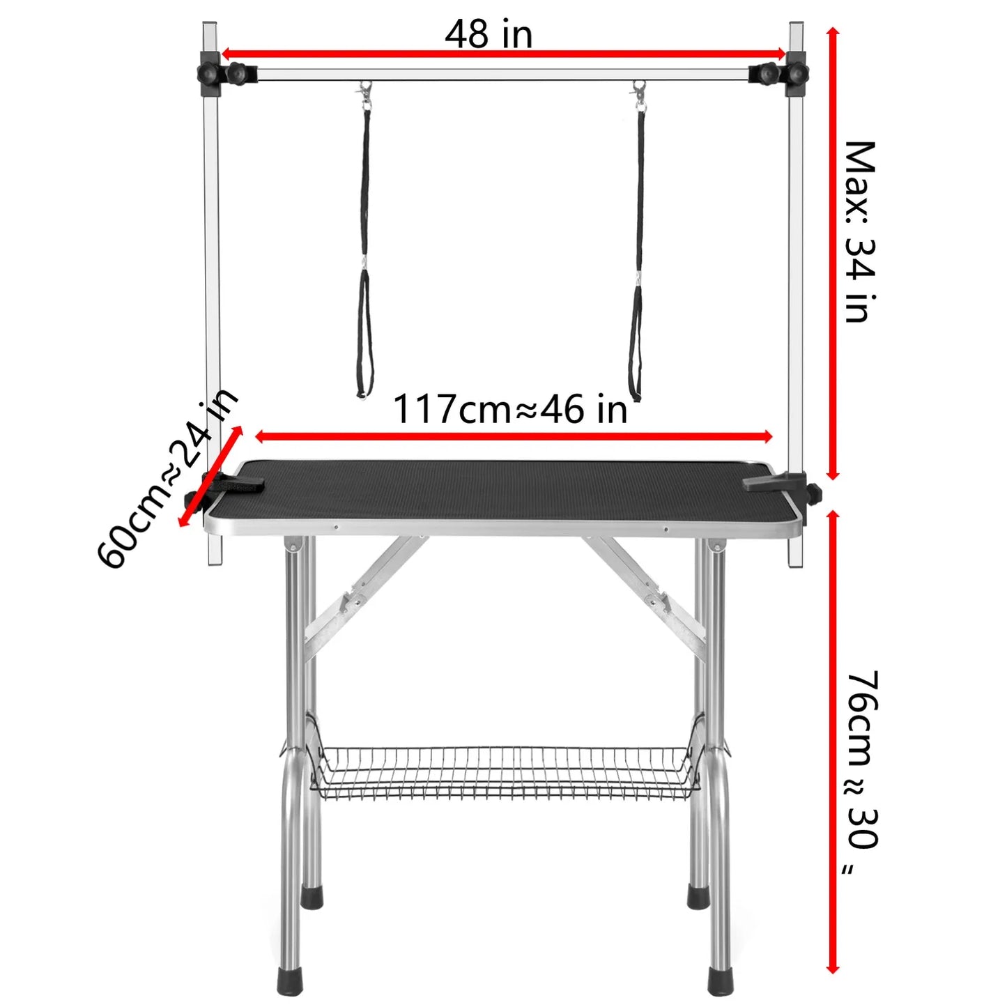 46in Professional Dog Pet Grooming Table