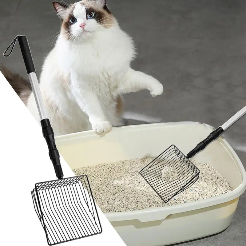 Long Handle Cat Litter Shovel Scoop