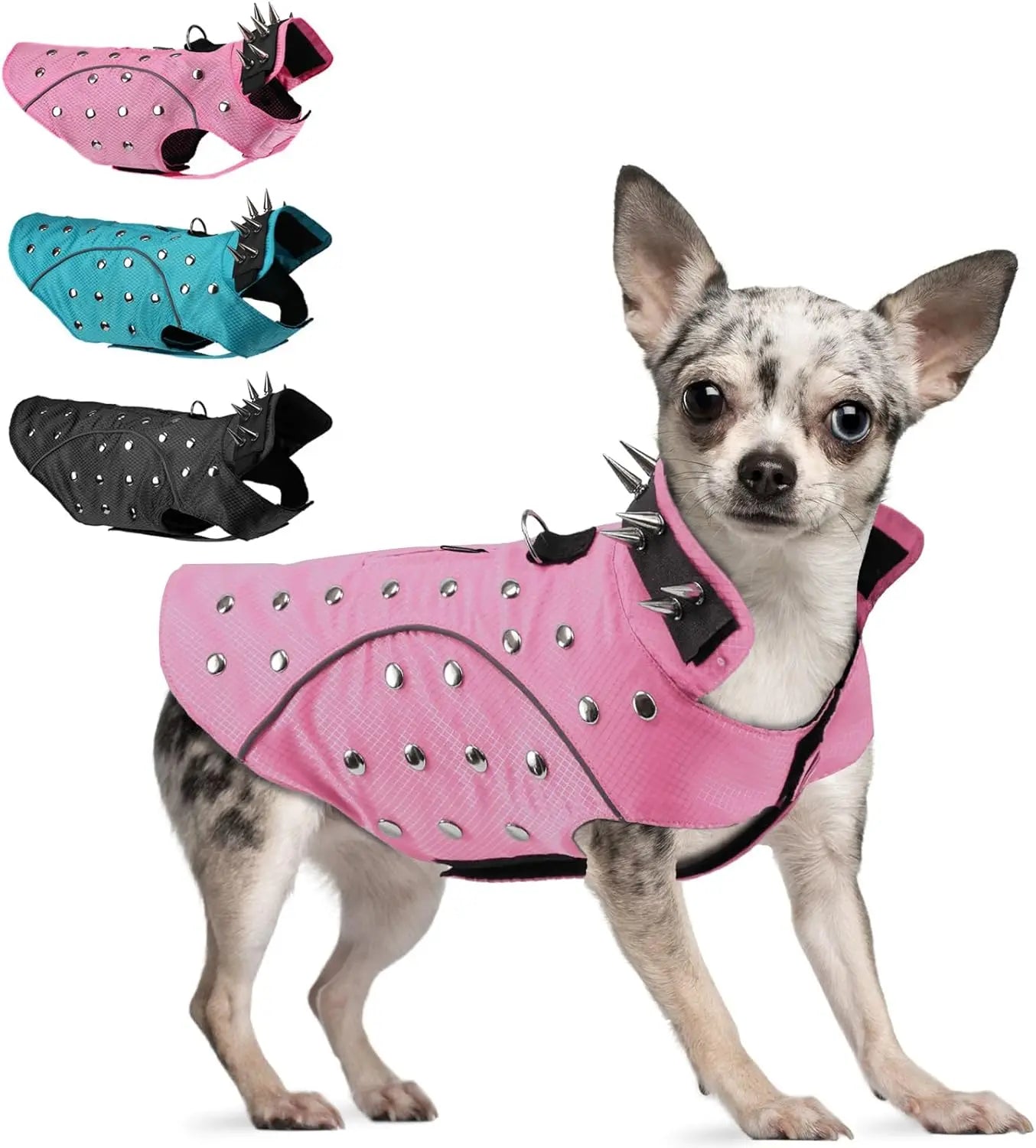 Anti Hawk Coyote Reflective Spike Vests for Dogs