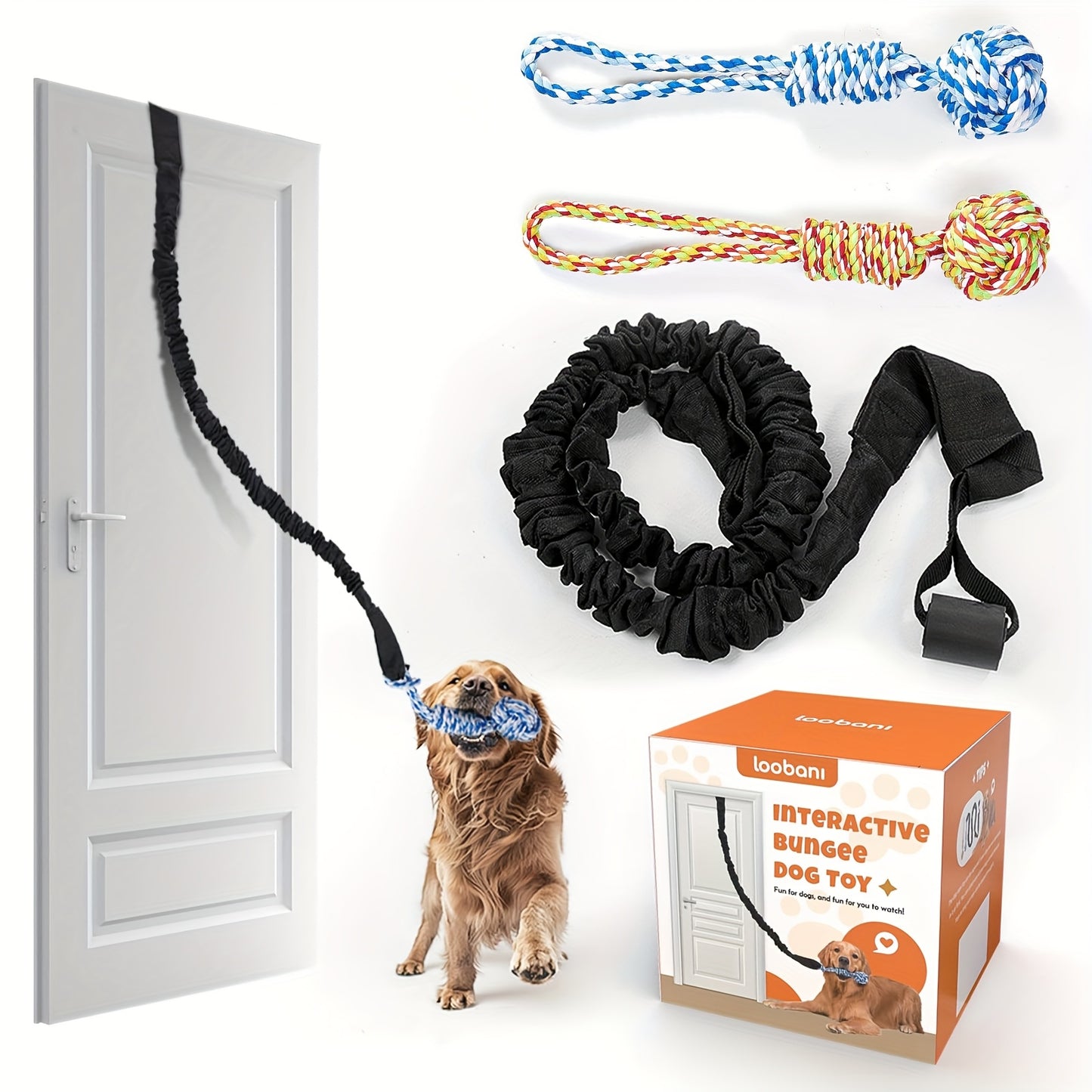 Interactive Rope Toy Tug Of War