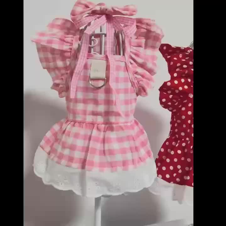Princess Dress with Bow Hair Accessory