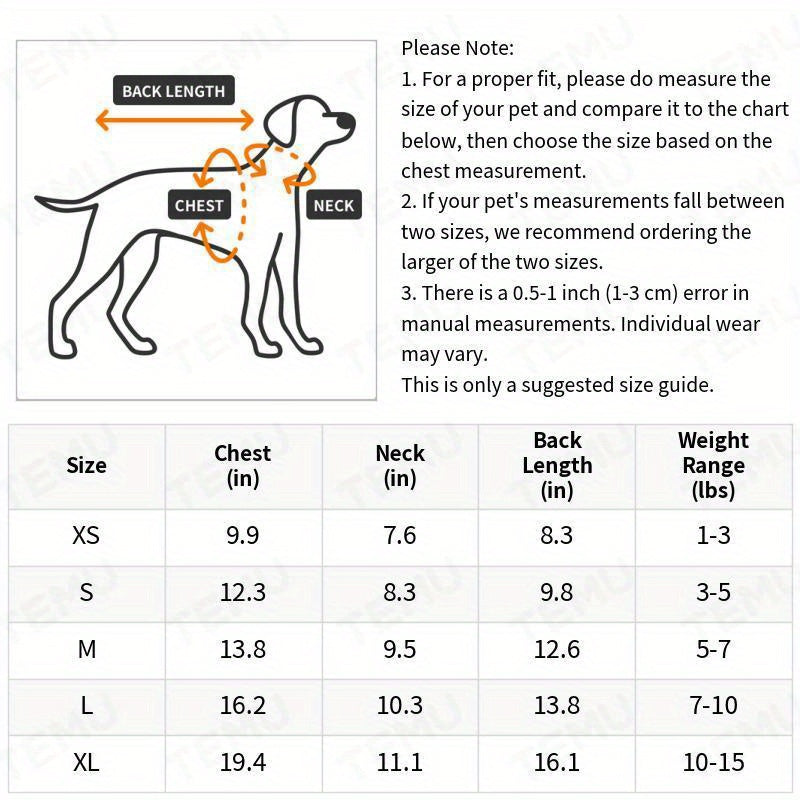 Autumn Plus Velvet Dog Sweater Set
